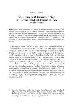 Bild der Seite - 117 - in Der lange Schatten des ›Roten Oktober‹ - Zur Relevanz und Rezeption sowjet-russischer Kunst, Kultur und Literatur in Österreich 1918–1938