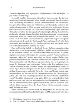Bild der Seite - 124 - in Der lange Schatten des ›Roten Oktober‹ - Zur Relevanz und Rezeption sowjet-russischer Kunst, Kultur und Literatur in Österreich 1918–1938