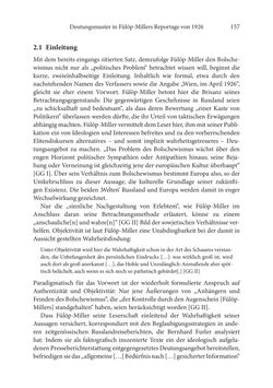 Bild der Seite - 157 - in Der lange Schatten des ›Roten Oktober‹ - Zur Relevanz und Rezeption sowjet-russischer Kunst, Kultur und Literatur in Österreich 1918–1938