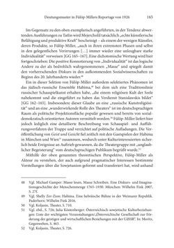 Bild der Seite - 165 - in Der lange Schatten des ›Roten Oktober‹ - Zur Relevanz und Rezeption sowjet-russischer Kunst, Kultur und Literatur in Österreich 1918–1938
