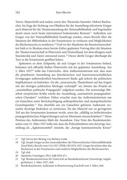 Bild der Seite - 182 - in Der lange Schatten des ›Roten Oktober‹ - Zur Relevanz und Rezeption sowjet-russischer Kunst, Kultur und Literatur in Österreich 1918–1938