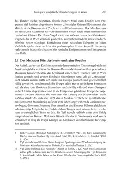 Bild der Seite - 201 - in Der lange Schatten des ›Roten Oktober‹ - Zur Relevanz und Rezeption sowjet-russischer Kunst, Kultur und Literatur in Österreich 1918–1938