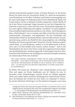Bild der Seite - 204 - in Der lange Schatten des ›Roten Oktober‹ - Zur Relevanz und Rezeption sowjet-russischer Kunst, Kultur und Literatur in Österreich 1918–1938