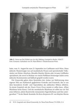 Bild der Seite - 217 - in Der lange Schatten des ›Roten Oktober‹ - Zur Relevanz und Rezeption sowjet-russischer Kunst, Kultur und Literatur in Österreich 1918–1938