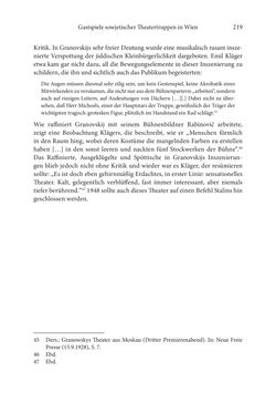 Bild der Seite - 219 - in Der lange Schatten des ›Roten Oktober‹ - Zur Relevanz und Rezeption sowjet-russischer Kunst, Kultur und Literatur in Österreich 1918–1938