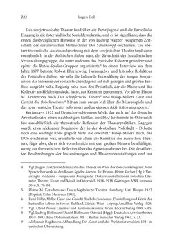 Bild der Seite - 222 - in Der lange Schatten des ›Roten Oktober‹ - Zur Relevanz und Rezeption sowjet-russischer Kunst, Kultur und Literatur in Österreich 1918–1938