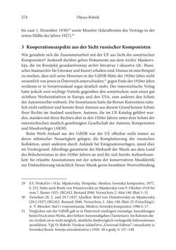 Bild der Seite - 274 - in Der lange Schatten des ›Roten Oktober‹ - Zur Relevanz und Rezeption sowjet-russischer Kunst, Kultur und Literatur in Österreich 1918–1938