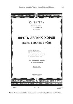Bild der Seite - 281 - in Der lange Schatten des ›Roten Oktober‹ - Zur Relevanz und Rezeption sowjet-russischer Kunst, Kultur und Literatur in Österreich 1918–1938