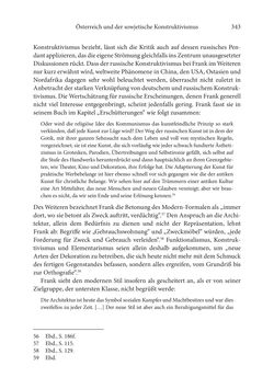 Bild der Seite - 343 - in Der lange Schatten des ›Roten Oktober‹ - Zur Relevanz und Rezeption sowjet-russischer Kunst, Kultur und Literatur in Österreich 1918–1938