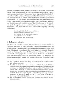 Bild der Seite - 363 - in Der lange Schatten des ›Roten Oktober‹ - Zur Relevanz und Rezeption sowjet-russischer Kunst, Kultur und Literatur in Österreich 1918–1938