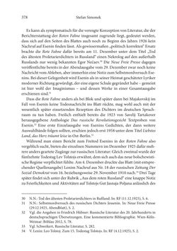 Bild der Seite - 378 - in Der lange Schatten des ›Roten Oktober‹ - Zur Relevanz und Rezeption sowjet-russischer Kunst, Kultur und Literatur in Österreich 1918–1938