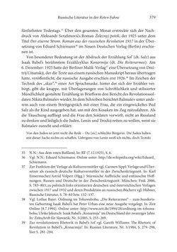 Bild der Seite - 379 - in Der lange Schatten des ›Roten Oktober‹ - Zur Relevanz und Rezeption sowjet-russischer Kunst, Kultur und Literatur in Österreich 1918–1938