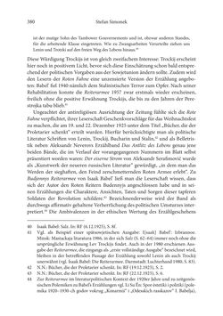 Bild der Seite - 380 - in Der lange Schatten des ›Roten Oktober‹ - Zur Relevanz und Rezeption sowjet-russischer Kunst, Kultur und Literatur in Österreich 1918–1938