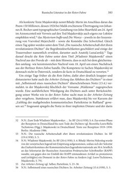Image of the Page - 383 - in Der lange Schatten des ›Roten Oktober‹ - Zur Relevanz und Rezeption sowjet-russischer Kunst, Kultur und Literatur in Österreich 1918–1938