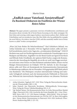 Bild der Seite - 387 - in Der lange Schatten des ›Roten Oktober‹ - Zur Relevanz und Rezeption sowjet-russischer Kunst, Kultur und Literatur in Österreich 1918–1938