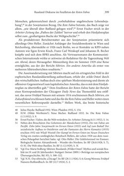 Bild der Seite - 399 - in Der lange Schatten des ›Roten Oktober‹ - Zur Relevanz und Rezeption sowjet-russischer Kunst, Kultur und Literatur in Österreich 1918–1938
