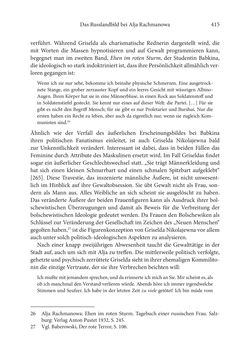 Image of the Page - 415 - in Der lange Schatten des ›Roten Oktober‹ - Zur Relevanz und Rezeption sowjet-russischer Kunst, Kultur und Literatur in Österreich 1918–1938