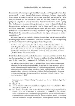 Image of the Page - 421 - in Der lange Schatten des ›Roten Oktober‹ - Zur Relevanz und Rezeption sowjet-russischer Kunst, Kultur und Literatur in Österreich 1918–1938