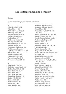 Image of the Page - 441 - in Der lange Schatten des ›Roten Oktober‹ - Zur Relevanz und Rezeption sowjet-russischer Kunst, Kultur und Literatur in Österreich 1918–1938