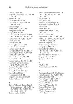 Image of the Page - 448 - in Der lange Schatten des ›Roten Oktober‹ - Zur Relevanz und Rezeption sowjet-russischer Kunst, Kultur und Literatur in Österreich 1918–1938