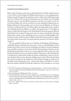 Bild der Seite - 143 - in Rudolf Eitelberger von Edelberg - Netzwerker der Kunstwelt