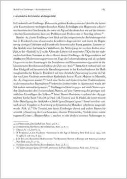 Bild der Seite - 185 - in Rudolf Eitelberger von Edelberg - Netzwerker der Kunstwelt