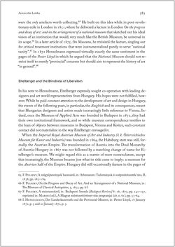 Image of the Page - 385 - in Rudolf Eitelberger von Edelberg - Netzwerker der Kunstwelt