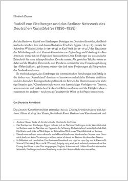 Bild der Seite - 413 - in Rudolf Eitelberger von Edelberg - Netzwerker der Kunstwelt