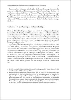 Image of the Page - 415 - in Rudolf Eitelberger von Edelberg - Netzwerker der Kunstwelt