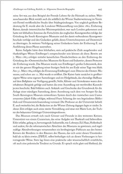 Image of the Page - 443 - in Rudolf Eitelberger von Edelberg - Netzwerker der Kunstwelt