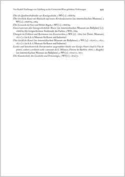 Image of the Page - 449 - in Rudolf Eitelberger von Edelberg - Netzwerker der Kunstwelt