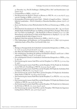 Image of the Page - 460 - in Rudolf Eitelberger von Edelberg - Netzwerker der Kunstwelt