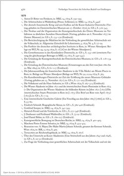 Image of the Page - 470 - in Rudolf Eitelberger von Edelberg - Netzwerker der Kunstwelt