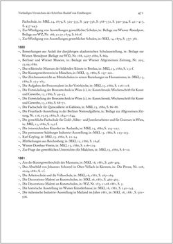 Image of the Page - 471 - in Rudolf Eitelberger von Edelberg - Netzwerker der Kunstwelt