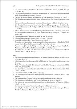 Image of the Page - 472 - in Rudolf Eitelberger von Edelberg - Netzwerker der Kunstwelt