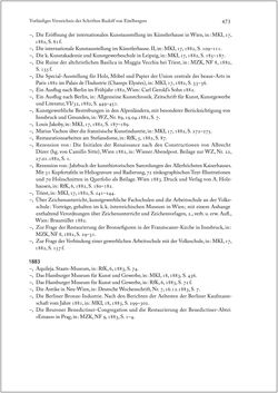 Image of the Page - 473 - in Rudolf Eitelberger von Edelberg - Netzwerker der Kunstwelt