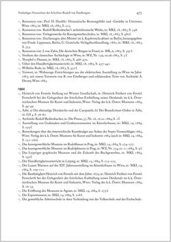 Image of the Page - 475 - in Rudolf Eitelberger von Edelberg - Netzwerker der Kunstwelt