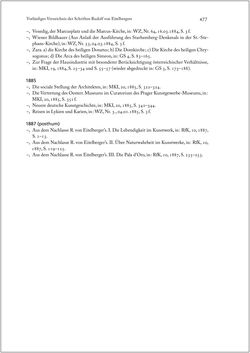 Bild der Seite - 477 - in Rudolf Eitelberger von Edelberg - Netzwerker der Kunstwelt