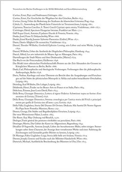 Image of the Page - 485 - in Rudolf Eitelberger von Edelberg - Netzwerker der Kunstwelt