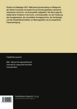 Bild der Seite - Einband hinten - in Rudolf Eitelberger von Edelberg - Netzwerker der Kunstwelt