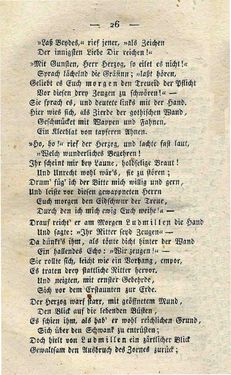 Bild der Seite - 26 - in Ruinen - oder Taschenbuch zur Geschichte verfallener Ritterburgen und Schlösser nebst ihren Sagen, Legenden und Mährchen, Band 1