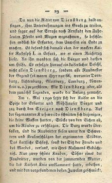 Bild der Seite - 29 - in Ruinen - oder Taschenbuch zur Geschichte verfallener Ritterburgen und Schlösser nebst ihren Sagen, Legenden und Mährchen, Band 1