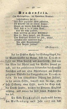 Bild der Seite - 40 - in Ruinen - oder Taschenbuch zur Geschichte verfallener Ritterburgen und Schlösser nebst ihren Sagen, Legenden und Mährchen, Band 1