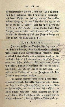 Bild der Seite - 43 - in Ruinen - oder Taschenbuch zur Geschichte verfallener Ritterburgen und Schlösser nebst ihren Sagen, Legenden und Mährchen, Band 1