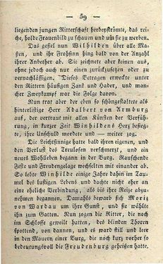 Bild der Seite - 59 - in Ruinen - oder Taschenbuch zur Geschichte verfallener Ritterburgen und Schlösser nebst ihren Sagen, Legenden und Mährchen, Band 1