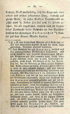 Image of the Page - 67 - in Ruinen - oder Taschenbuch zur Geschichte verfallener Ritterburgen und Schlösser nebst ihren Sagen, Legenden und Mährchen, Volume 1