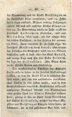 Image of the Page - 86 - in Ruinen - oder Taschenbuch zur Geschichte verfallener Ritterburgen und Schlösser nebst ihren Sagen, Legenden und Mährchen, Volume 1