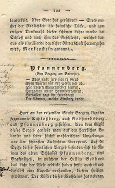 Image of the Page - 122 - in Ruinen - oder Taschenbuch zur Geschichte verfallener Ritterburgen und Schlösser nebst ihren Sagen, Legenden und Mährchen, Volume 1