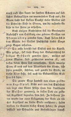 Image of the Page - 124 - in Ruinen - oder Taschenbuch zur Geschichte verfallener Ritterburgen und Schlösser nebst ihren Sagen, Legenden und Mährchen, Volume 1