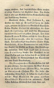 Bild der Seite - 142 - in Ruinen - oder Taschenbuch zur Geschichte verfallener Ritterburgen und Schlösser nebst ihren Sagen, Legenden und Mährchen, Band 1